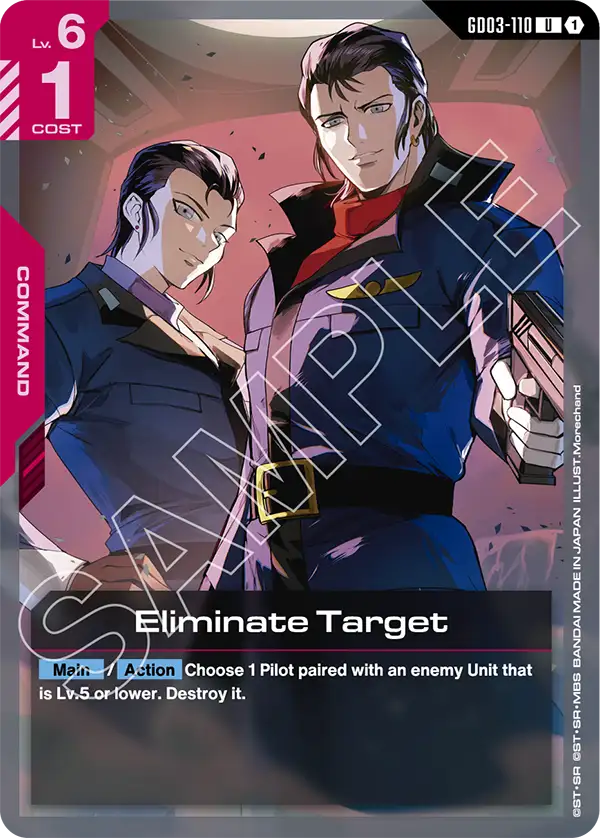 Eliminate Target - Steel Requiem (GD03-110) #110