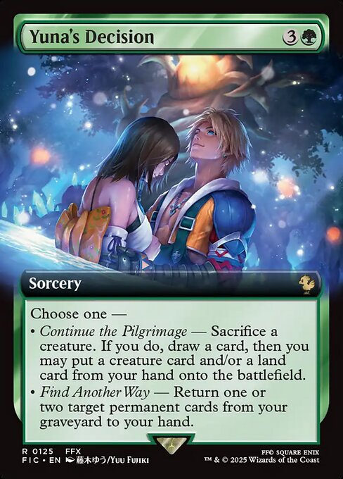 Yuna's Decision - Final Fantasy Commander () #125