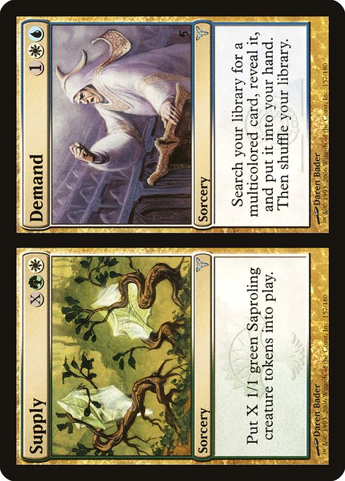 Supply // Demand - Dissension (DIS) #157 [Foil] [Foil]