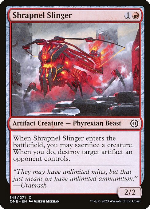 Shrapnel Slinger - Phyrexia: All Will Be One () #148