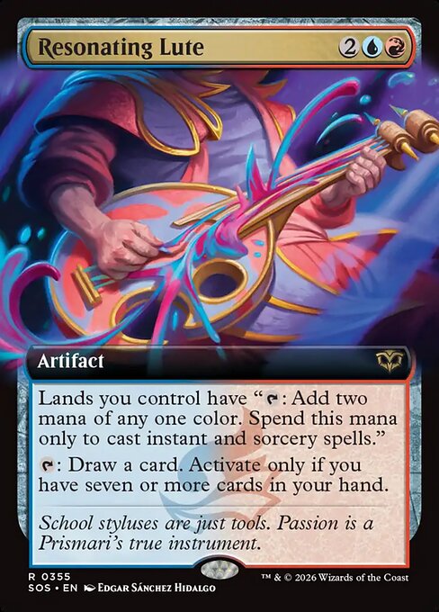 Resonating Lute - Secrets of Strixhaven () #355