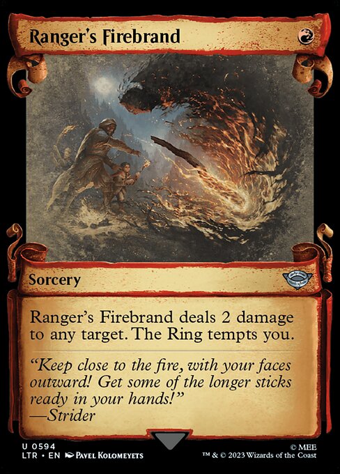 Ranger's Firebrand - The Lord of the Rings: Tales of Middle-earth (ltr) #594