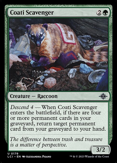 Coati Scavenger - The Lost Caverns of Ixalan (lci) #179