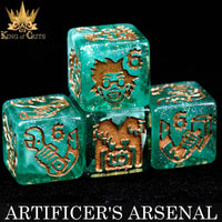 DNDDICEWHOLESALE.COM - Artificer's Arsenal - 11 Dice Set
