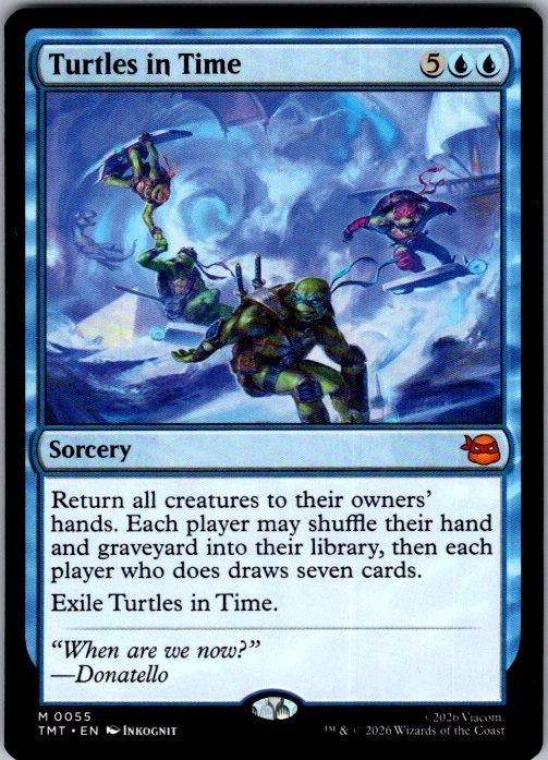 Turtles in Time - Teenage Mutant Ninja Turtles (TMT) #55