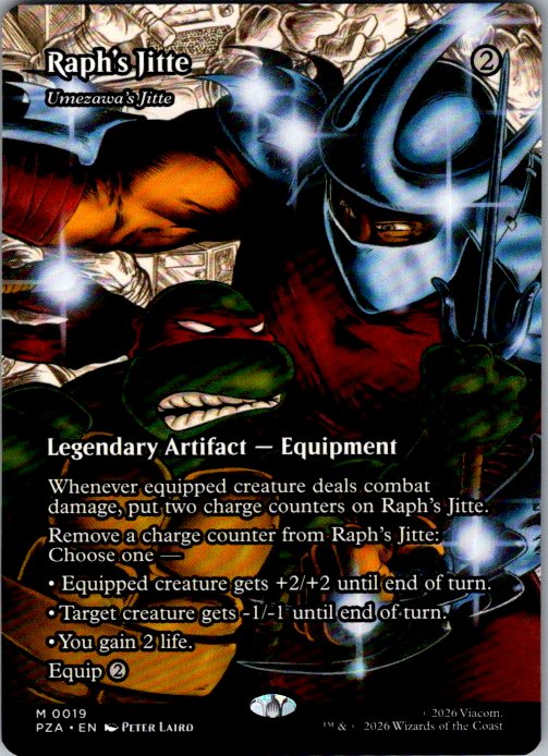Umezawa's Jitte - Teenage Mutant Ninja Turtles Source Material (PZA) #19
