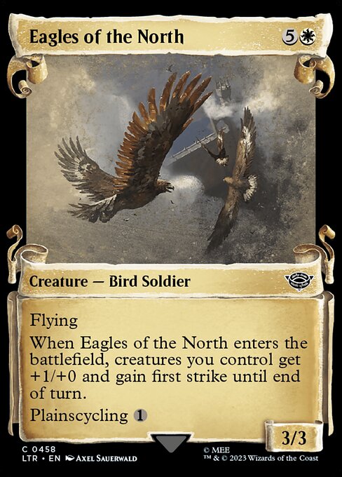 Eagles of the North - The Lord of the Rings: Tales of Middle-earth (ltr) #458 [Foil] [Foil]