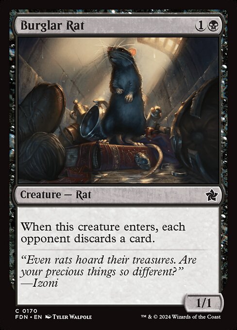 Burglar Rat - Foundations (FDN) #170