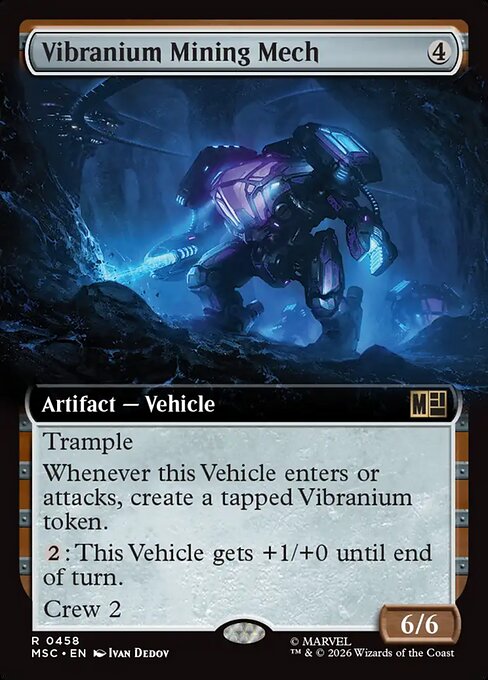 Vibranium Mining Mech - Marvel Super Heroes Commander () #458