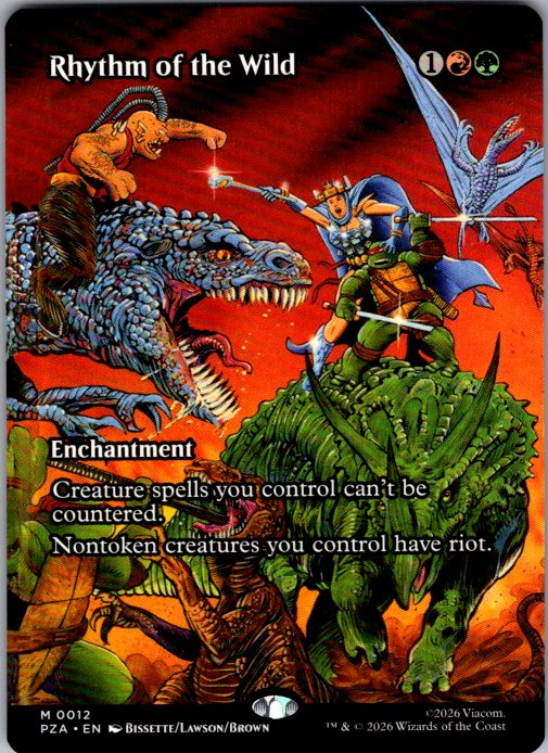 Rhythm of the Wild - Teenage Mutant Ninja Turtles Source Material (PZA) #12