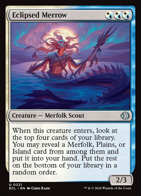 Eclipsed Merrow - Lorwyn Eclipsed (ecl) #221
