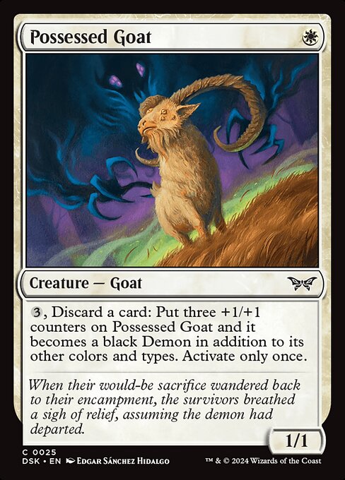 Possessed Goat - Duskmourn: House of Horror () #25