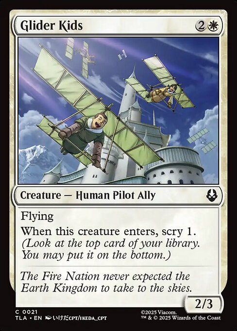 Glider Kids - Avatar: The Last Airbender () #21 [Foil] [Foil]