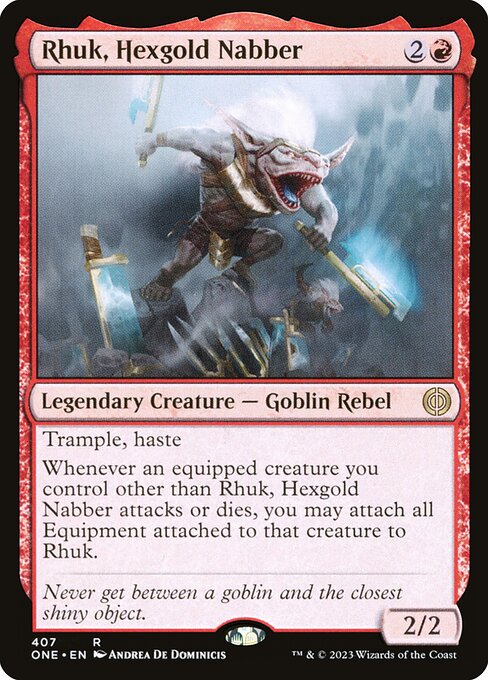Rhuk, Hexgold Nabber - Phyrexia: All Will Be One () #407