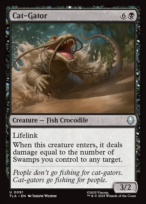 Cat-Gator - Avatar: The Last Airbender () #91 [Foil] [Foil]