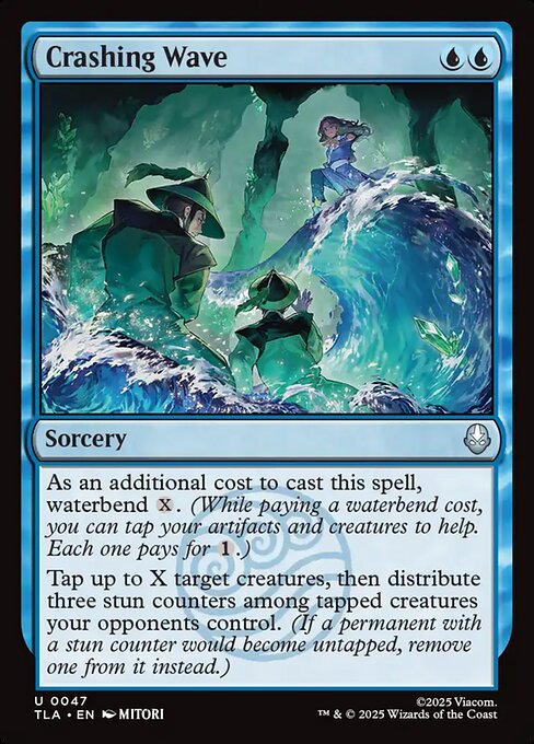 Crashing Wave - Avatar: The Last Airbender () #47 [Foil] [Foil]