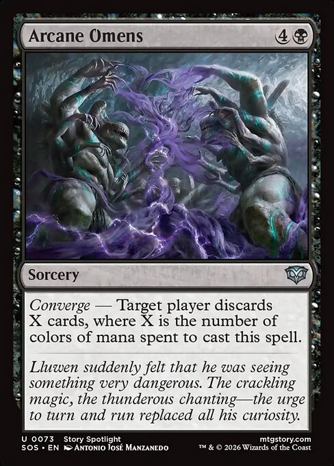 Arcane Omens - Secrets of Strixhaven () #73 [Foil] [Foil]