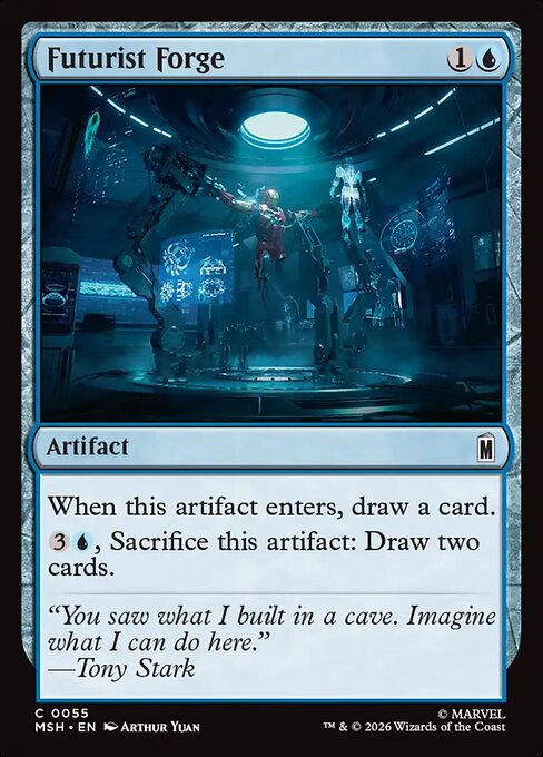 Futurist Forge - Marvel Super Heroes () #55 [Foil] [Foil]
