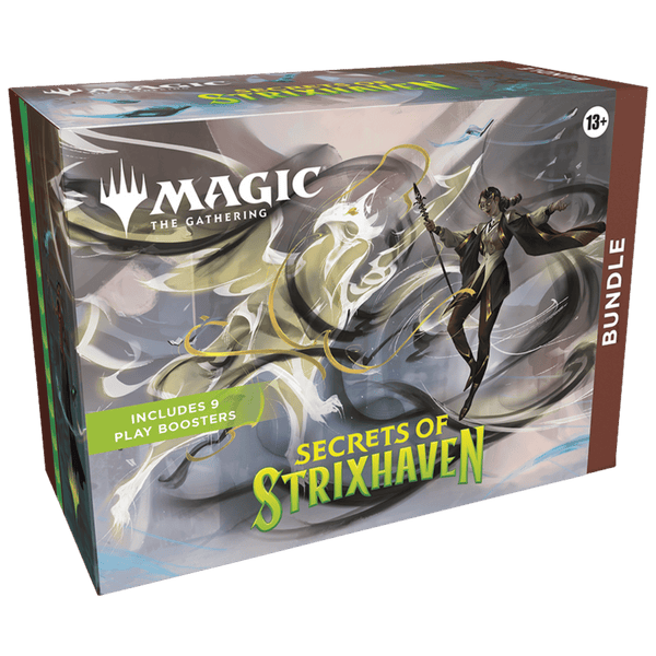 Magic: The Gathering Secrets of Strixhaven regular Bundle box with 9 Play Boosters