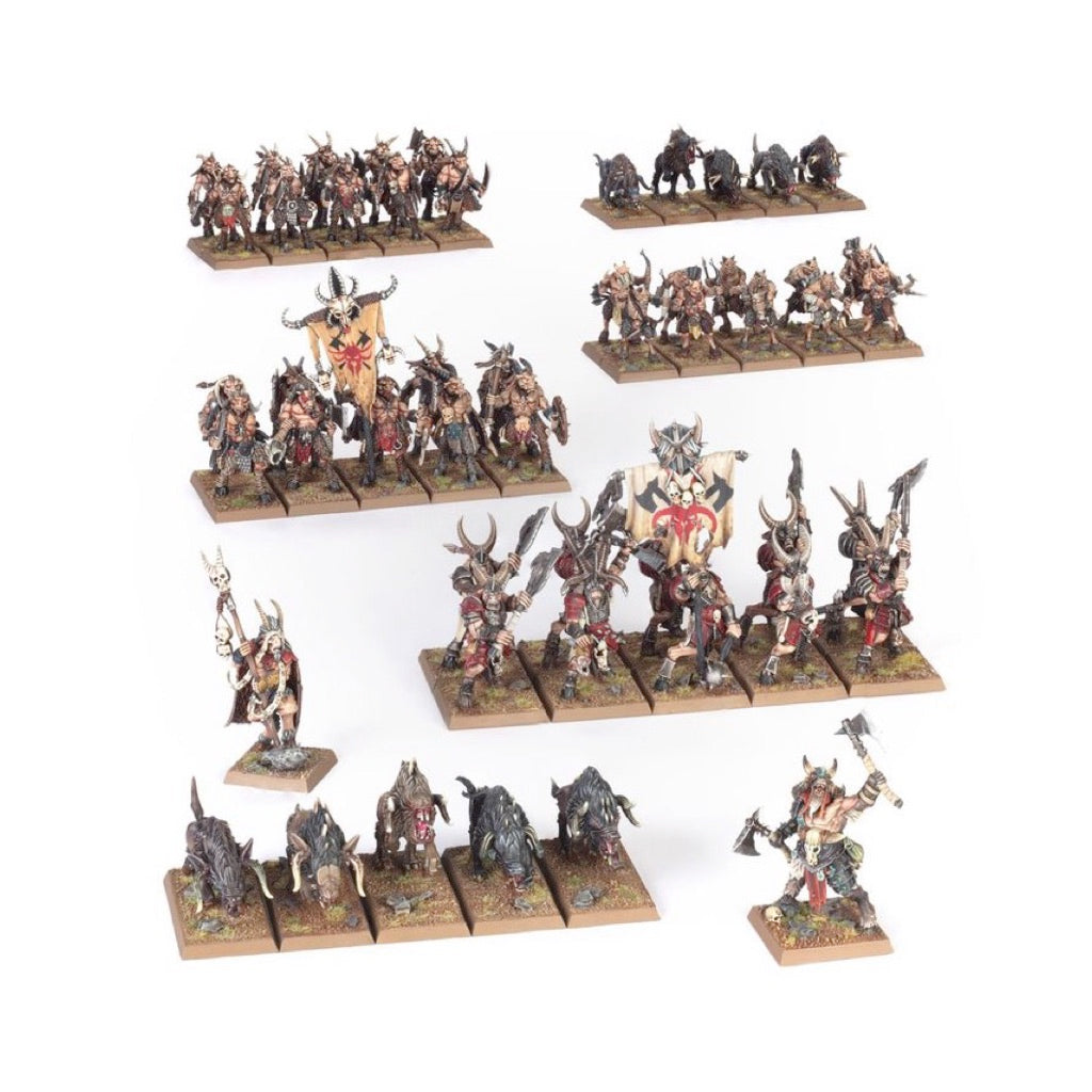 BEASTMEN BRAYHERDS: BATTLE MARCH ARMY