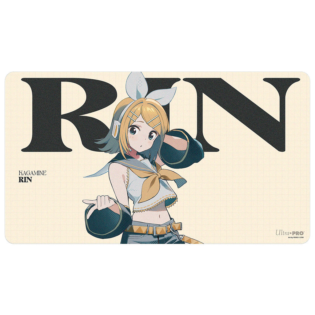 Ultra PRO Hatsune Miku - Retro Soundscapes - Kagamine Rin Playmat