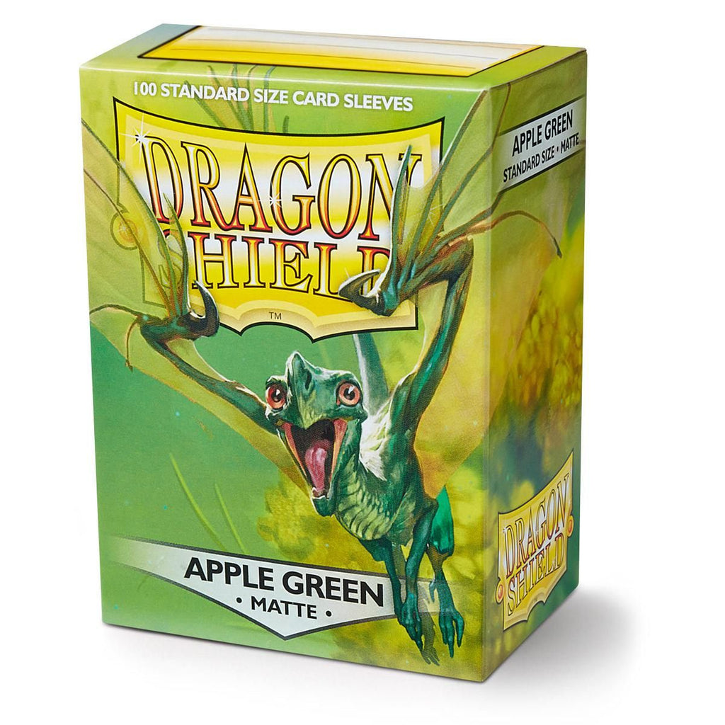 Dragon Shield - Apple Green - Matte Standard Sleeves (100 Sleeves)