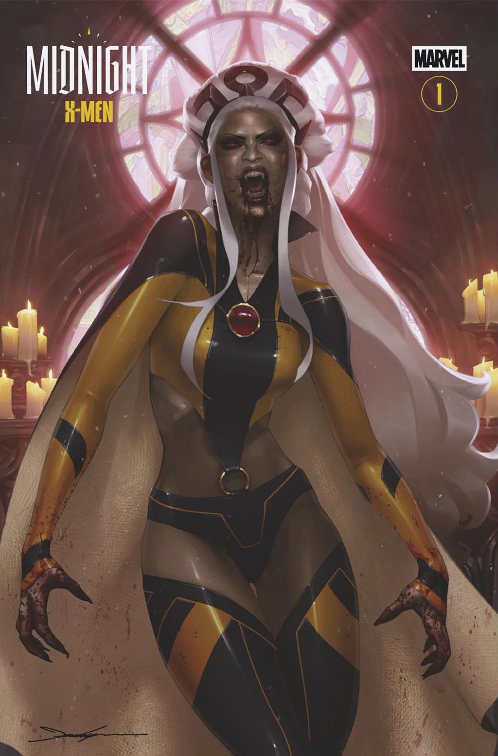 MIDNIGHT X-MEN #1 COVER E JEEHYUNG LEE MIDNIGHT GALLERY 1:25 VARIANT [1:25]