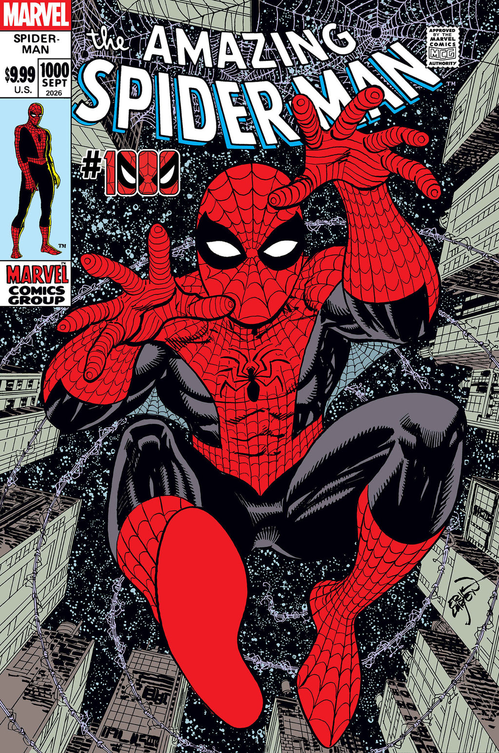 AMAZING SPIDER-MAN #1000 ERIK LARSEN VARIANT [1:25]