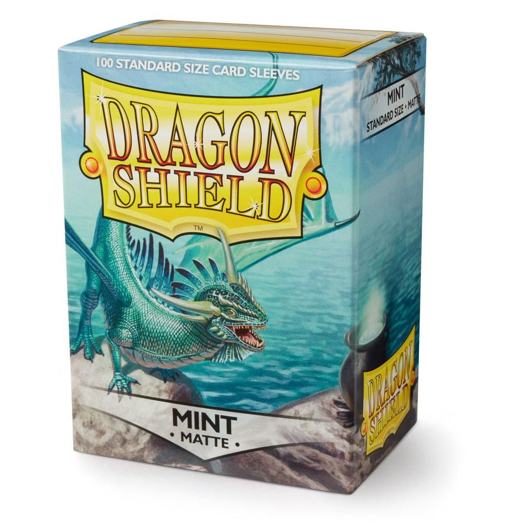 Dragon Shield - Mint - Matte Standard Sleeves (100 Sleeves)