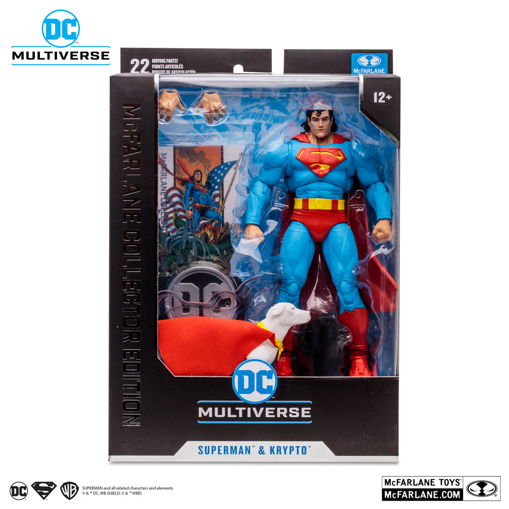Superman & Krypto (Return of Superman) McFarlane Collector Edition #9