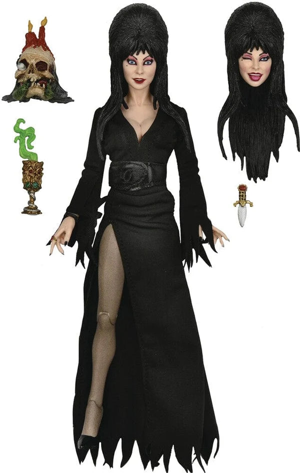 NECA Elvira Mistress of the Dark Clothed 8 inch Action Figure