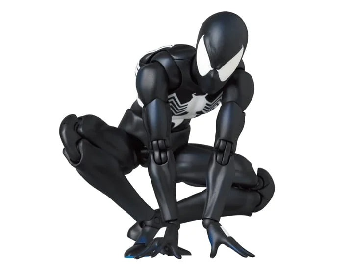 Marvel Super Heroes Secret Wars MAFEX No.147 Spider-Man (Black Costume Comic Ver.) Action Figure