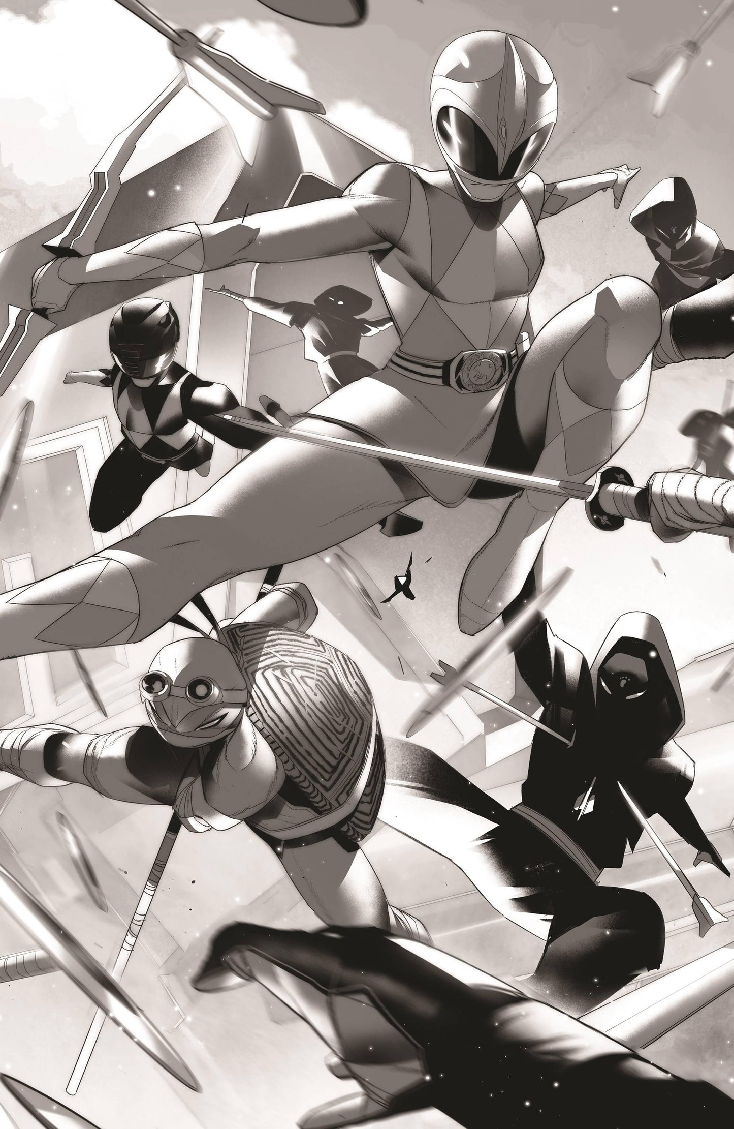 MMPR TMNT II #2 (OF 5) CVR G 1:50