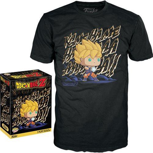Dragon Ball Z Goku KameHameha Adult Boxed Funko Pop! T-Shirt