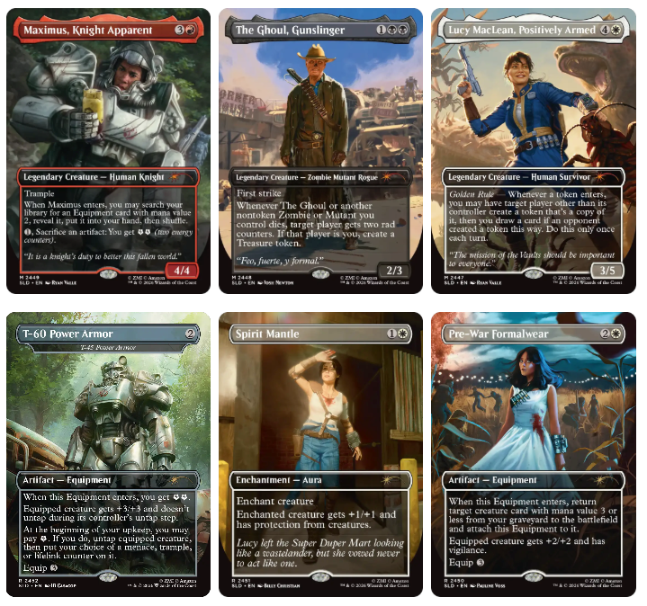 MTG SECRET LAIR WPN ONLY FALLOUT VAULT 33