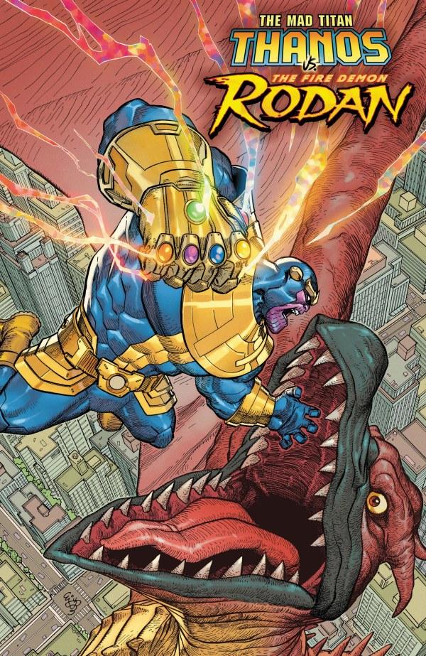 GODZILLA: INFINITY ROAR #4 E.J. SU COSMIC VARIANT