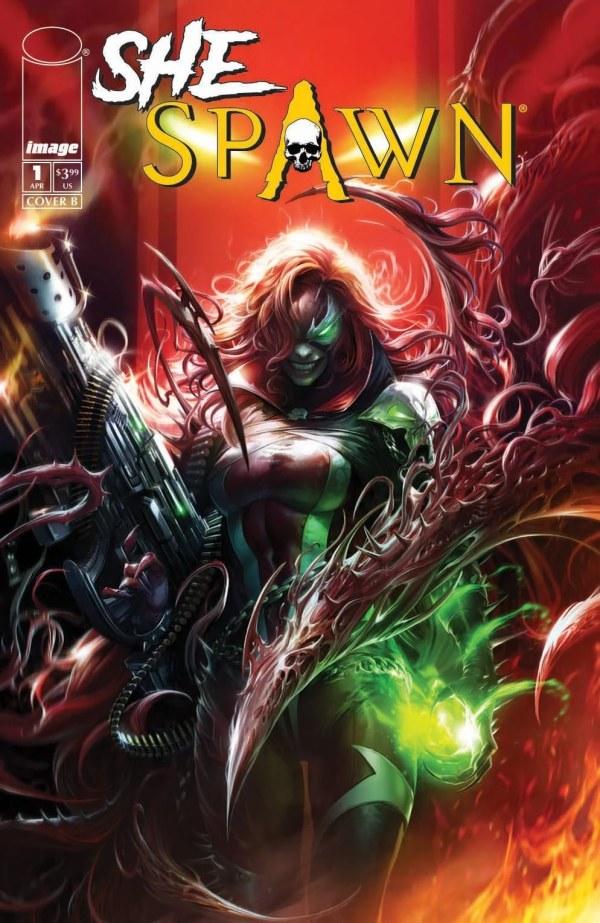 SHE-SPAWN #1 (OF 5) CVR B FRANCESCO MATTINA VAR