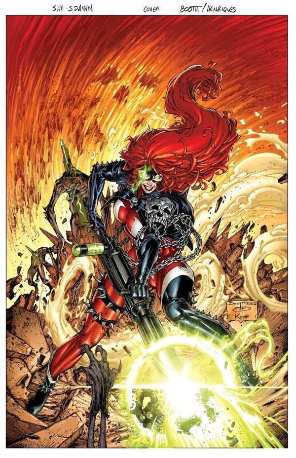 SHE-SPAWN #1 (OF 5) CVR D BRETT BOOTH VAR