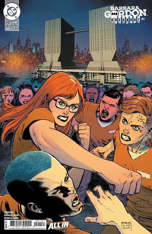 BARBARA GORDON BREAKOUT #1 CVR G INC 1:25 AMANCAY NAHUELPAN CARD STOCK VAR