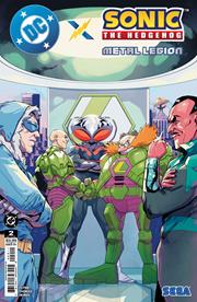 DC X SONIC THE HEDGEHOG THE METAL LEGION #2 (OF 5) CVR A PABLO M COLLAR