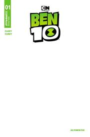 BEN 10 #1 2ND PTG CVR C BLANK AUTHENTIX VAR