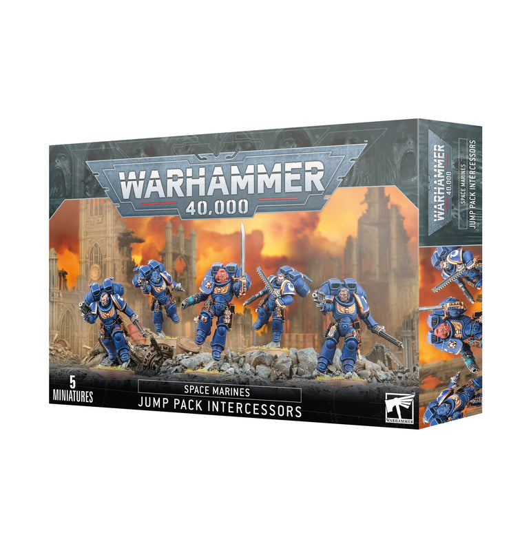 Space Marines: Assault Intercessors with Jump Packs – Warhammer 40,000