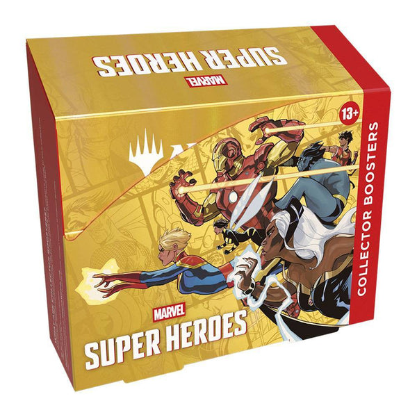 Magic: The Gathering Marvel Super Heroes Collector Booster Box 12-pack display