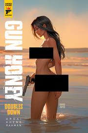 GUN HONEY DOUBLES DOWN #1 (OF 4) CVR E RARE TEMPTER WRAPAROUND NUDE BAGGED VAR (MR)