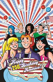 ARCHIE COMICS CELEBRATES AMERICAS 250TH (ONE SHOT) CVR D DAN PARENT FOIL FULL ART VAR