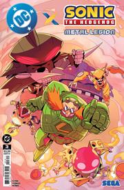 DC X SONIC THE HEDGEHOG THE METAL LEGION #3 (OF 5) CVR A PABLO M COLLAR