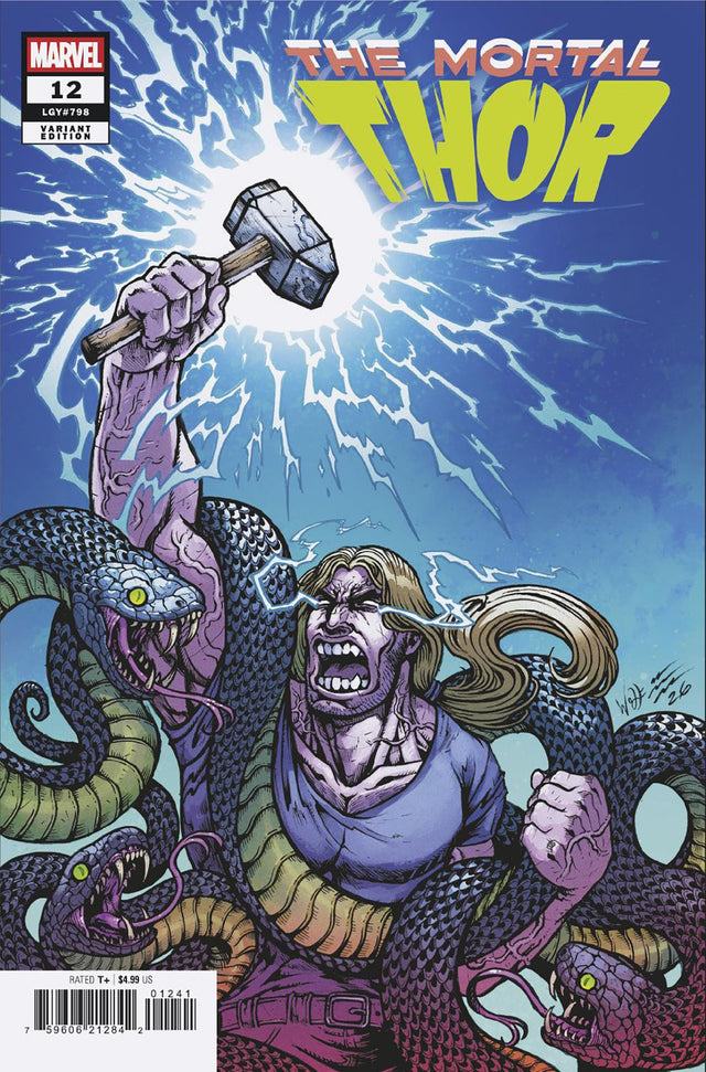 MORTAL THOR #12 MARIA WOLF VARIANT