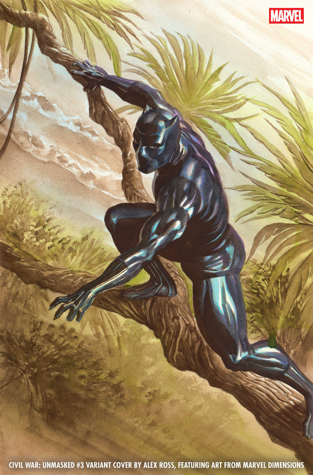 CIVIL WAR: UNMASKED #3 ALEX ROSS MARVEL DIMENSIONS VARIANT