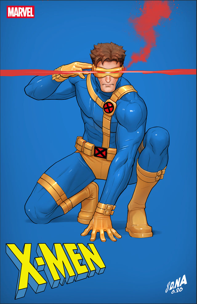 X-MEN #33 DAVID NAKAYAMA COLOR BLOCK BLUE VARIANT