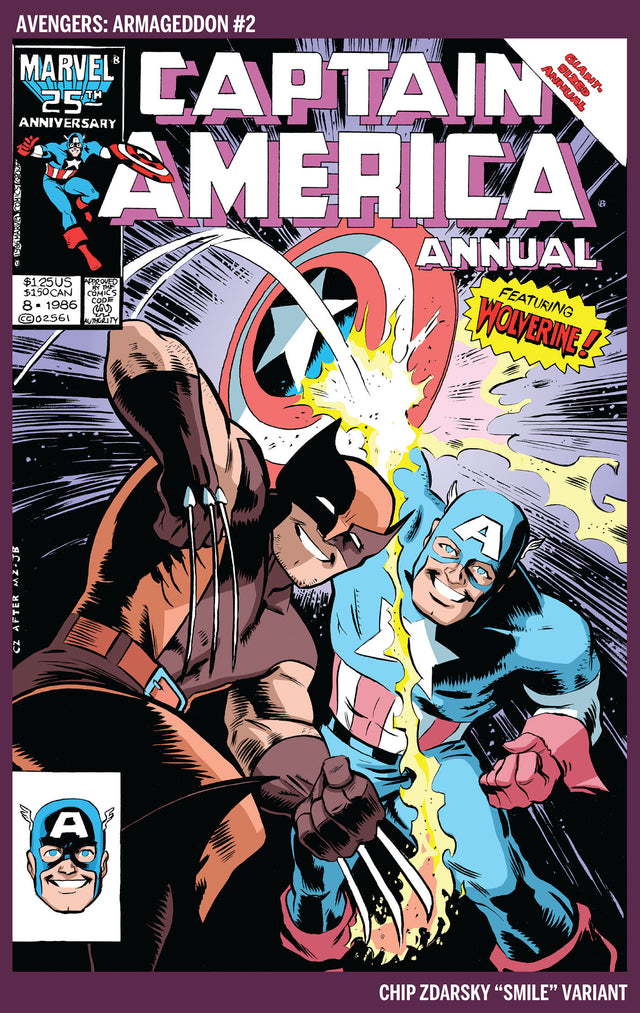 AVENGERS: ARMAGEDDON #2 CHIP ZDARSKY SMILE VARIANT